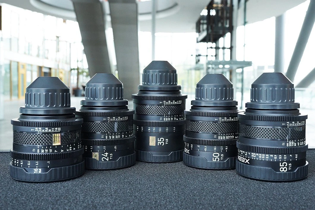 XEEN CF 5er-Cine-Set, PL-Mount, mit Koffer