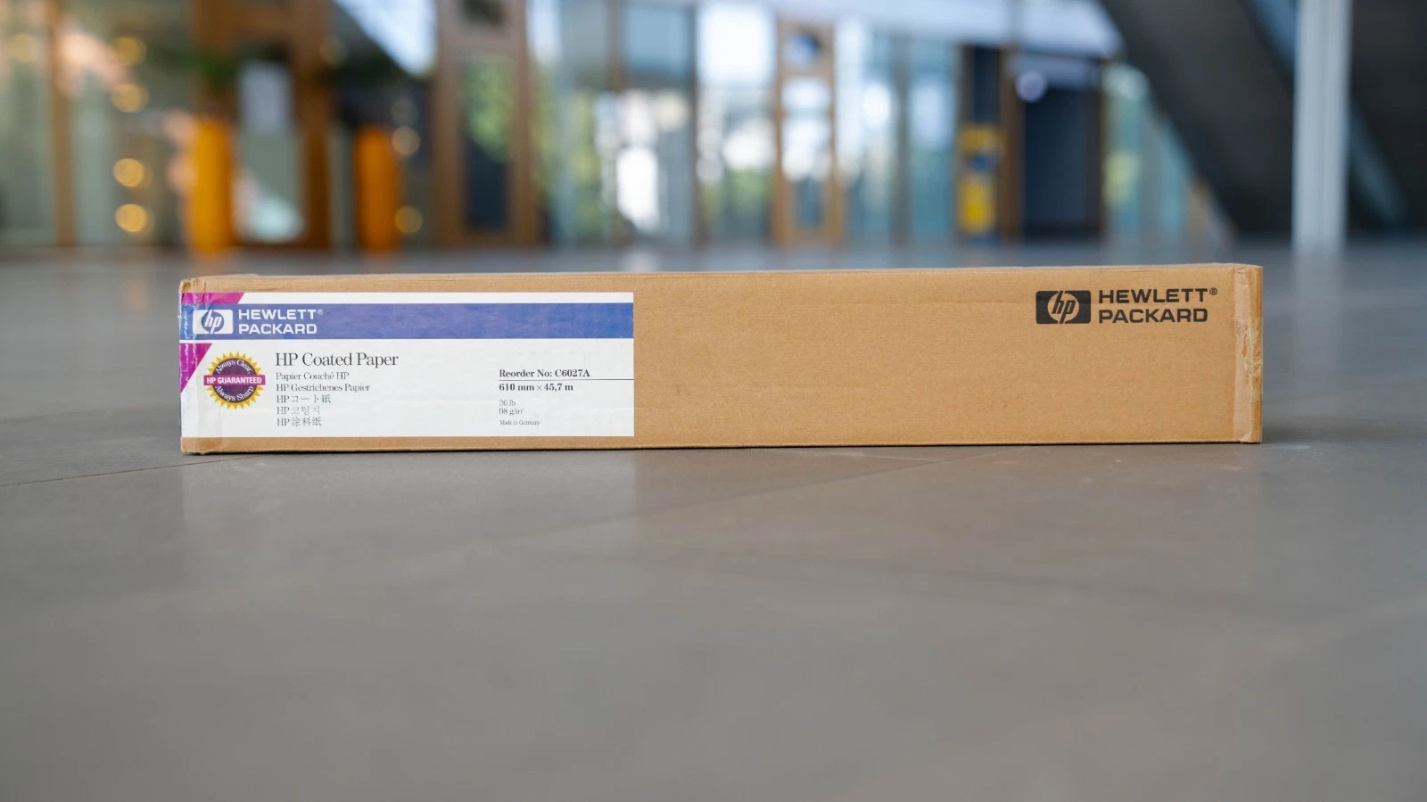 8 Rollen HP C6027A beschichtetes Papier, 610 mm × 45,7 m