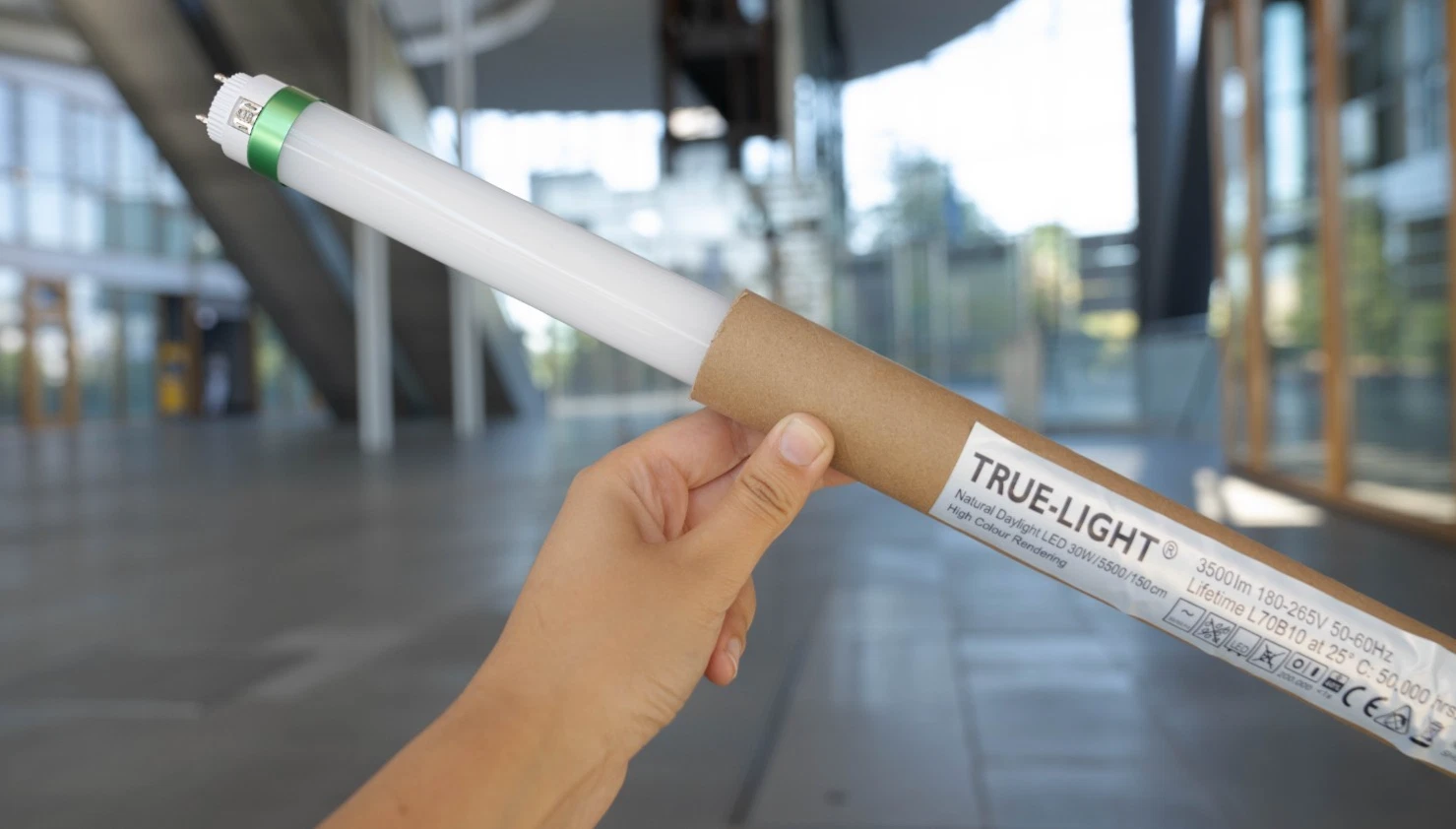 TrueLight LED-Tageslichtröhre 30 W, 150 cm, 5500 K
