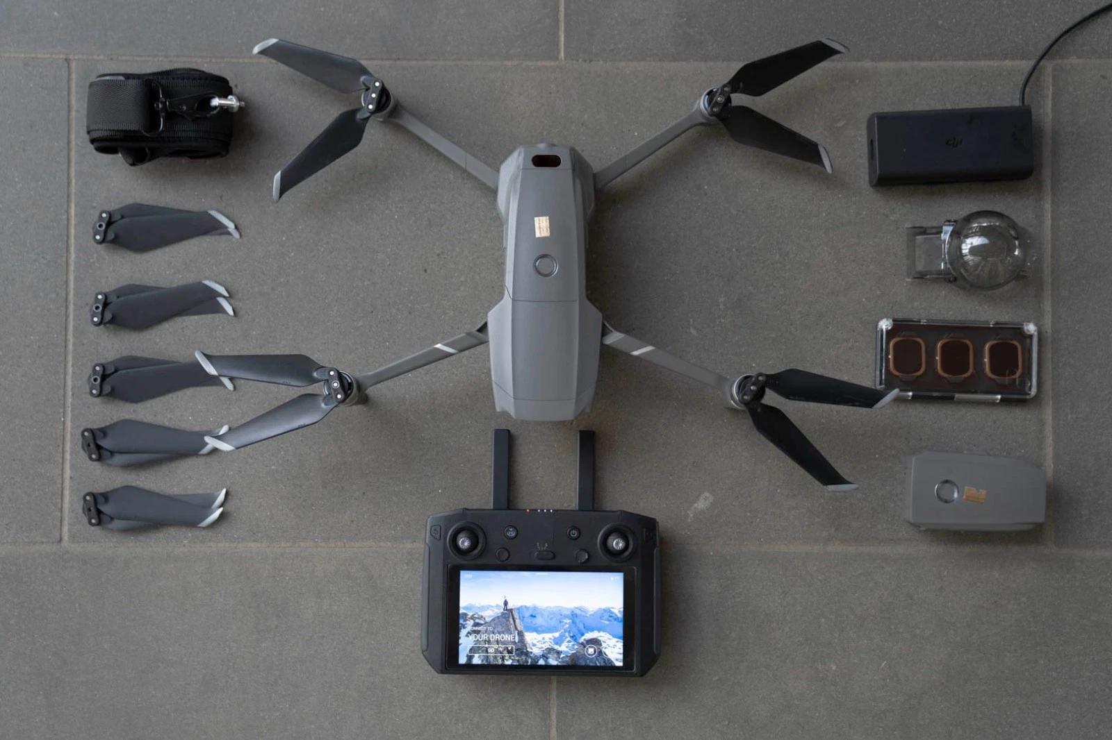 DJI Mavic 2 Pro mit Zubehör – Gebrauchsspuren